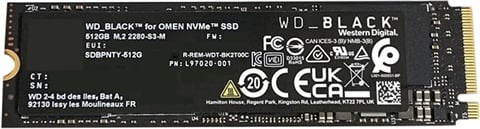WD Black SDBPNTY 512GB 2280 NVMe M.2