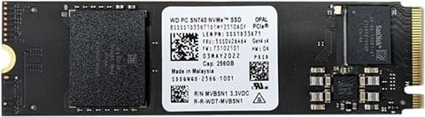 WD PC SN740 256GB 2242 M.2