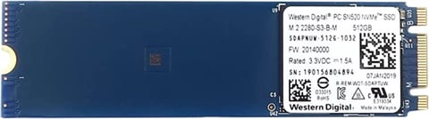 SN520 512GB 2280 NVMe M.2