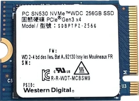 WD SN530 256GB 2230 NVMe M.2