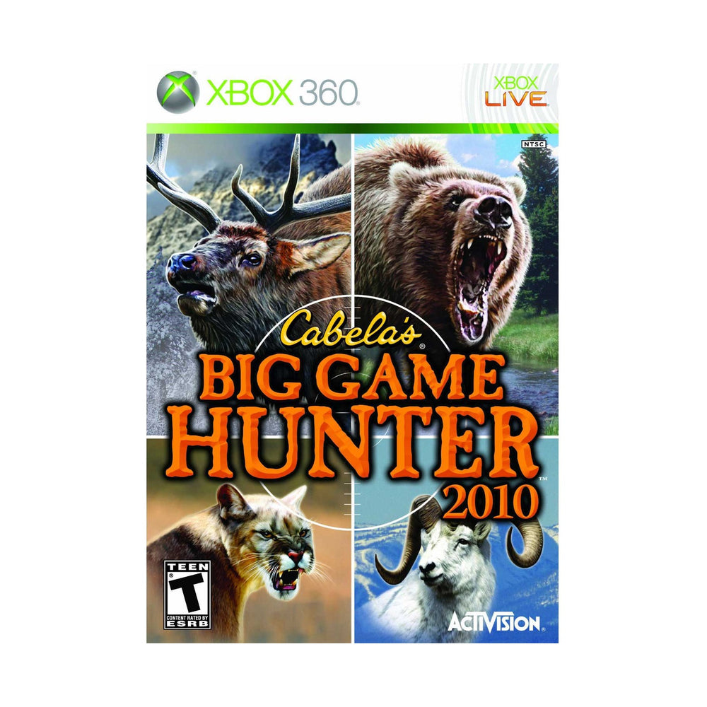 Cabela's Big Game Hunter 2010 Xbox 360