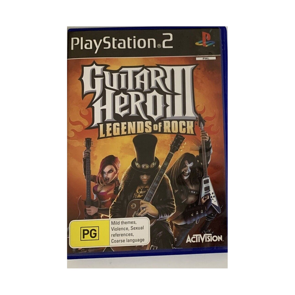 Guitar Hero III Legends of Rock PlayStation 2