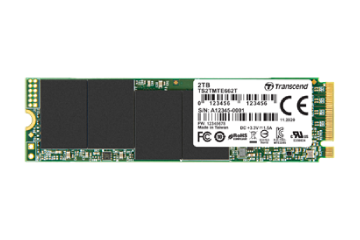Transcend MTE662T 256GB M.2 2280 NVMe SSD