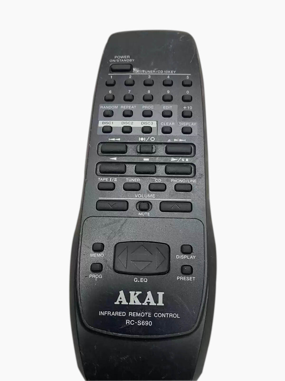 Originele Akai RC-S690 Afstandsbediening