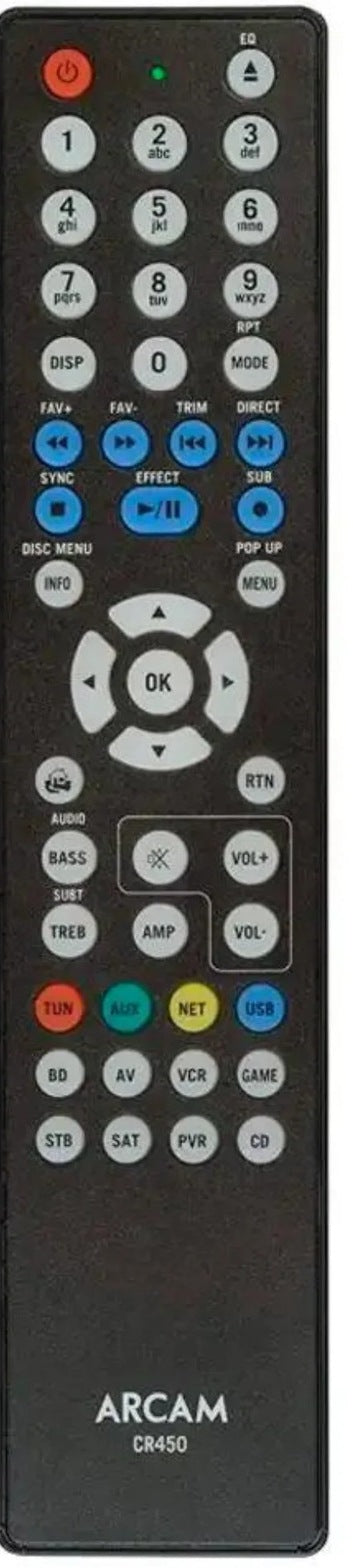 Originele Arcam CR450 Afstandsbediening