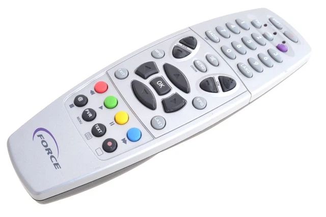 Originele Force Force sat-remote (1122-era) Afstandsbediening