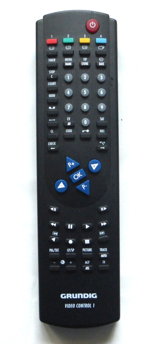 Originele Grundig Video Control 1 Afstandsbediening