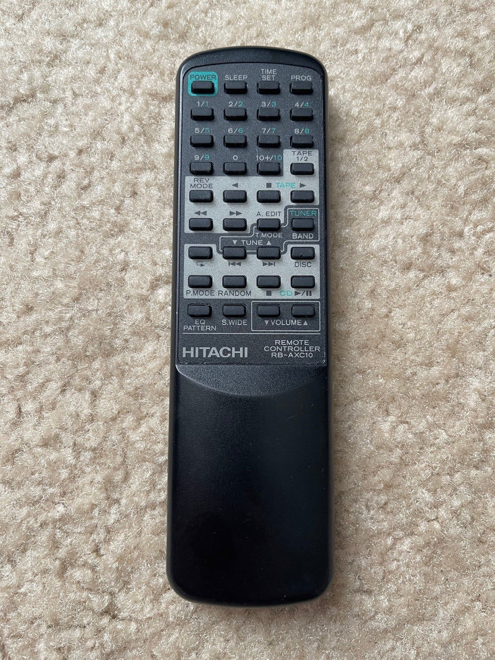 Originele Hitachi RB-AXC10 Afstandsbediening