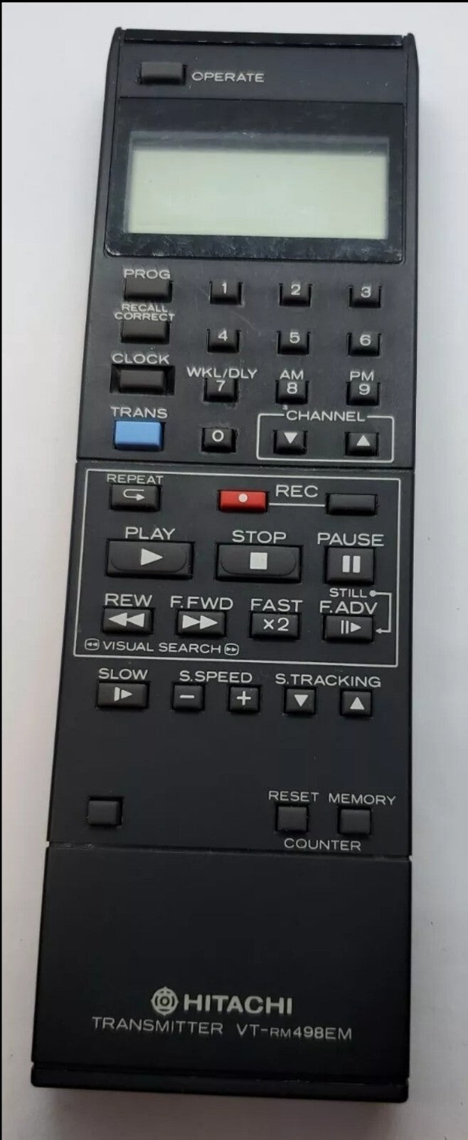 Originele Hitachi VT-RM498EM Afstandsbediening