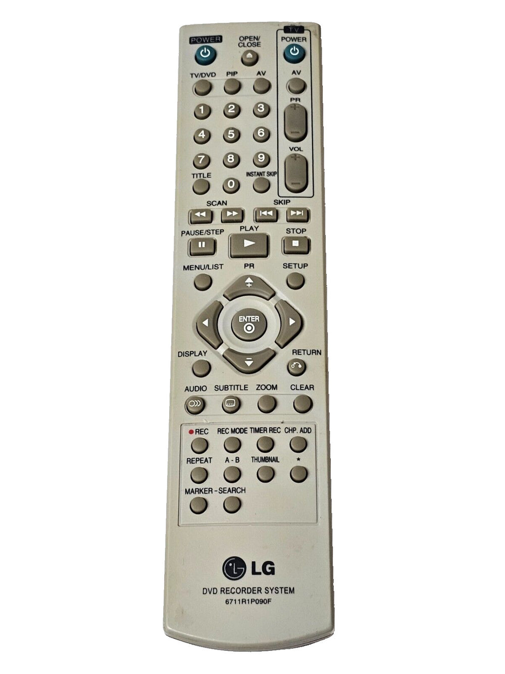 Originele LG 6711R1P090F Afstandsbediening