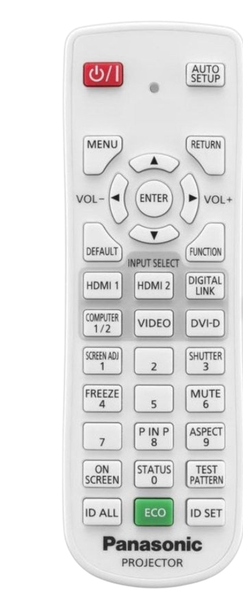 Originele Panasonic N2QAYA000126 Afstandsbediening