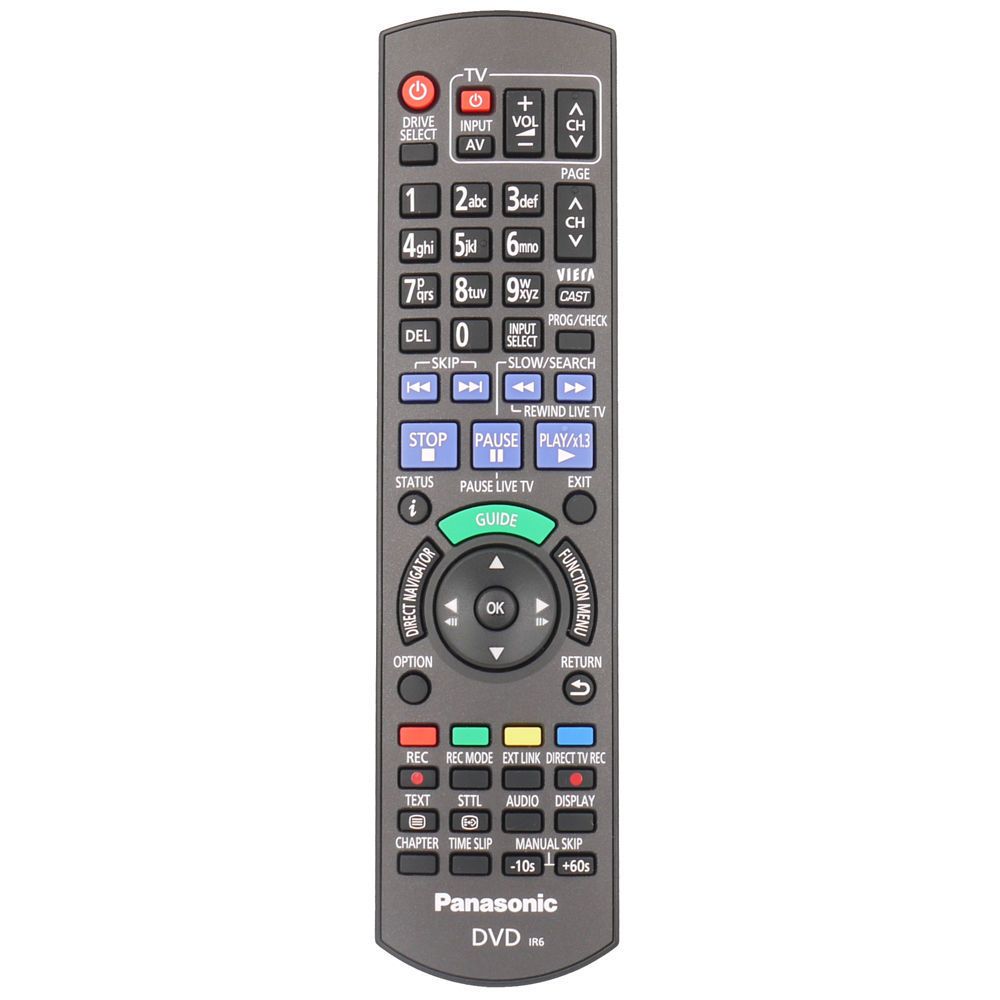 Originele Panasonic N2QAYB000333 Afstandsbediening