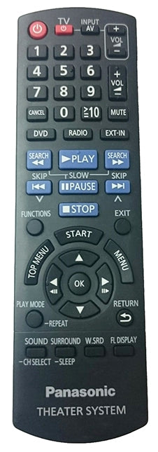 Originele Panasonic N2QAYB000627 Afstandsbediening