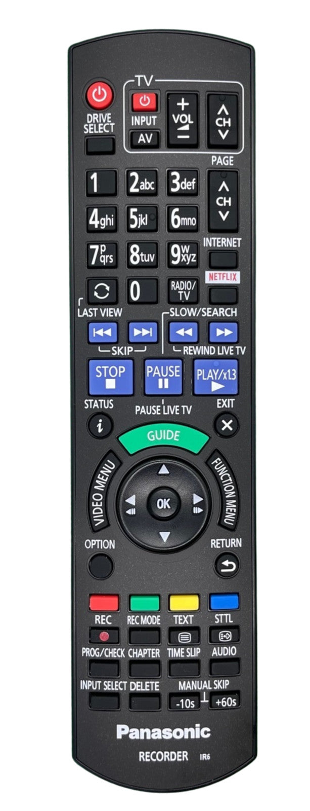 Originele Panasonic N2QAYB000982 Afstandsbediening