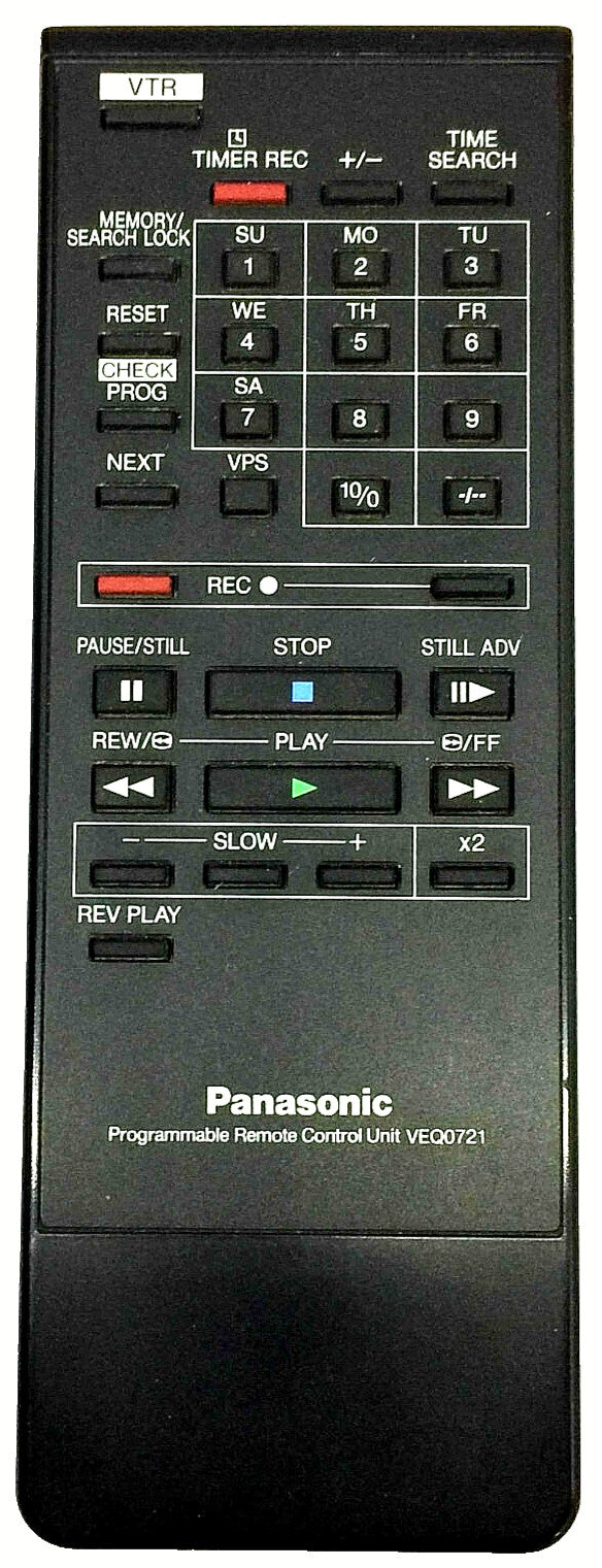 Originele Panasonic VEQ0721 Afstandsbediening