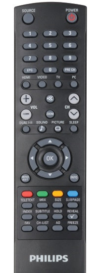 Originele Philips MWT1221T Afstandsbediening