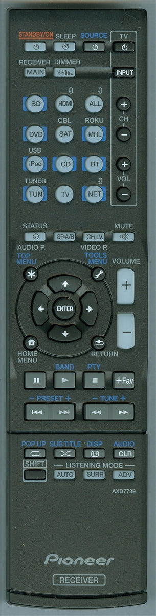 Originele Pioneer AXD7739 Afstandsbediening