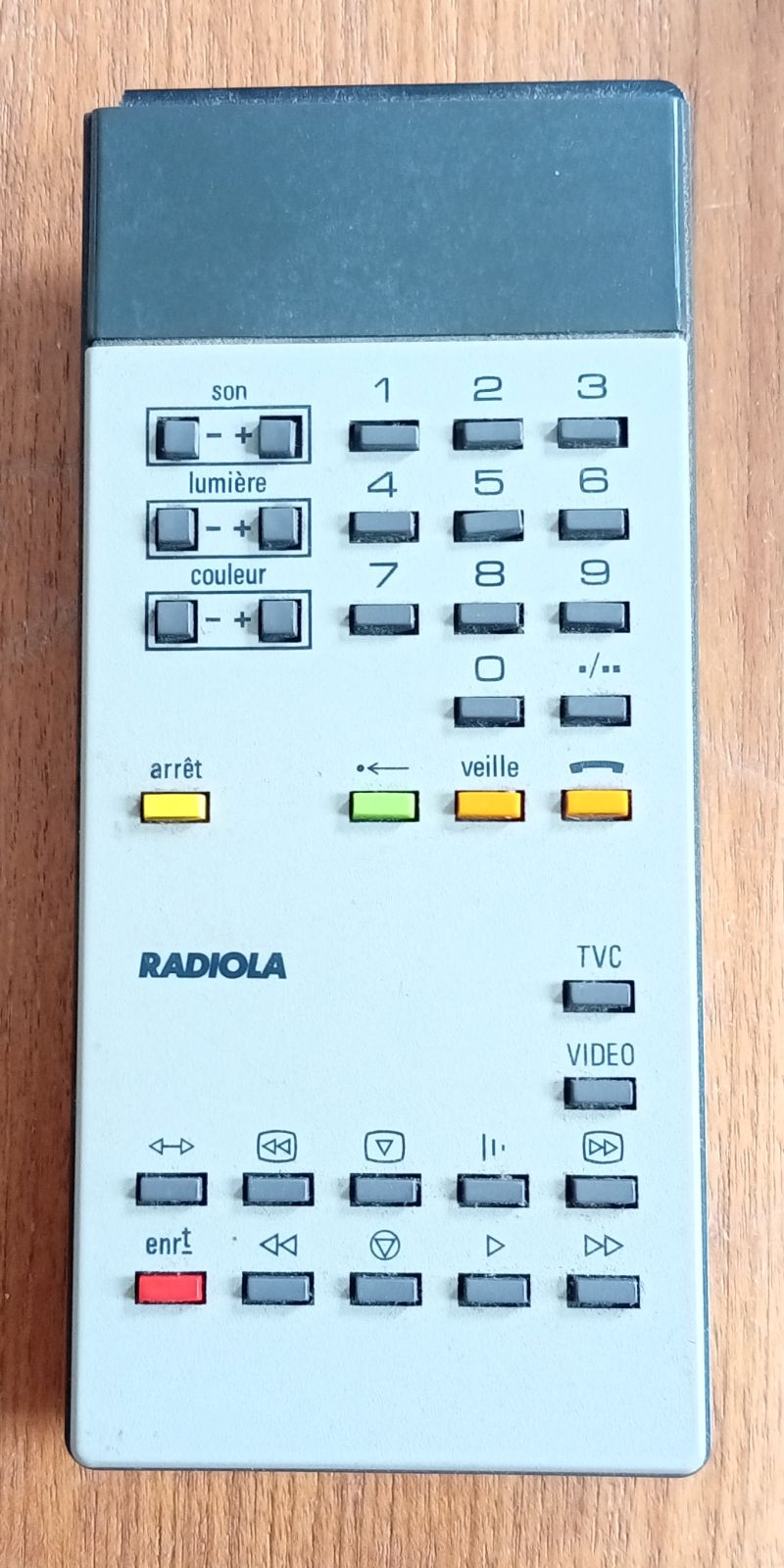 Originele Radiola Radiola RC5-familie handset Afstandsbediening