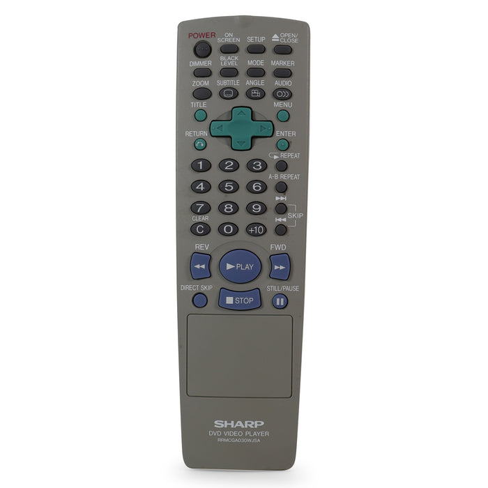 Originele Sharp DV-SV-serie dvd-remote (RRMC-serie) Afstandsbediening