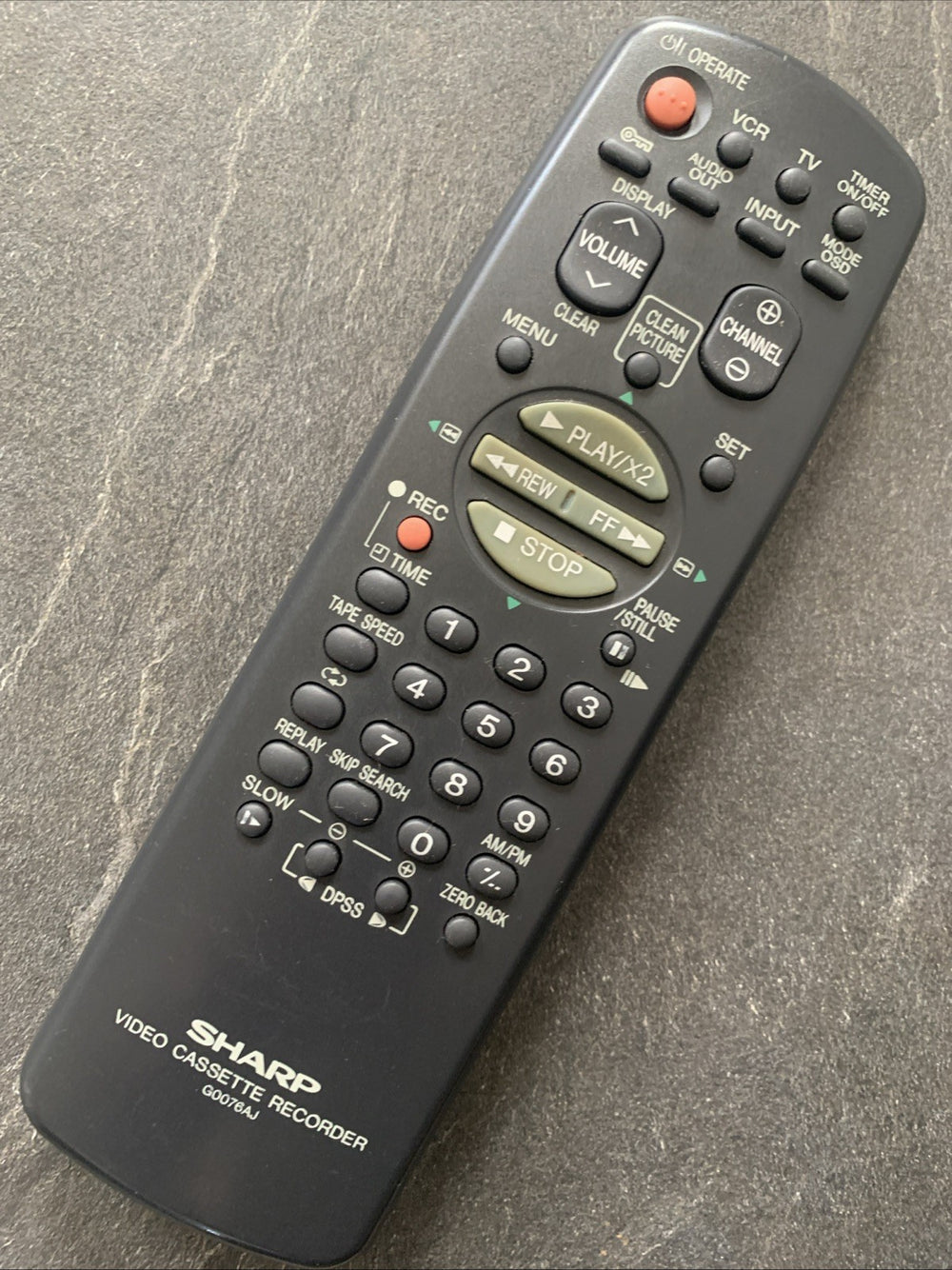 Originele Sharp G0076AJ Afstandsbediening