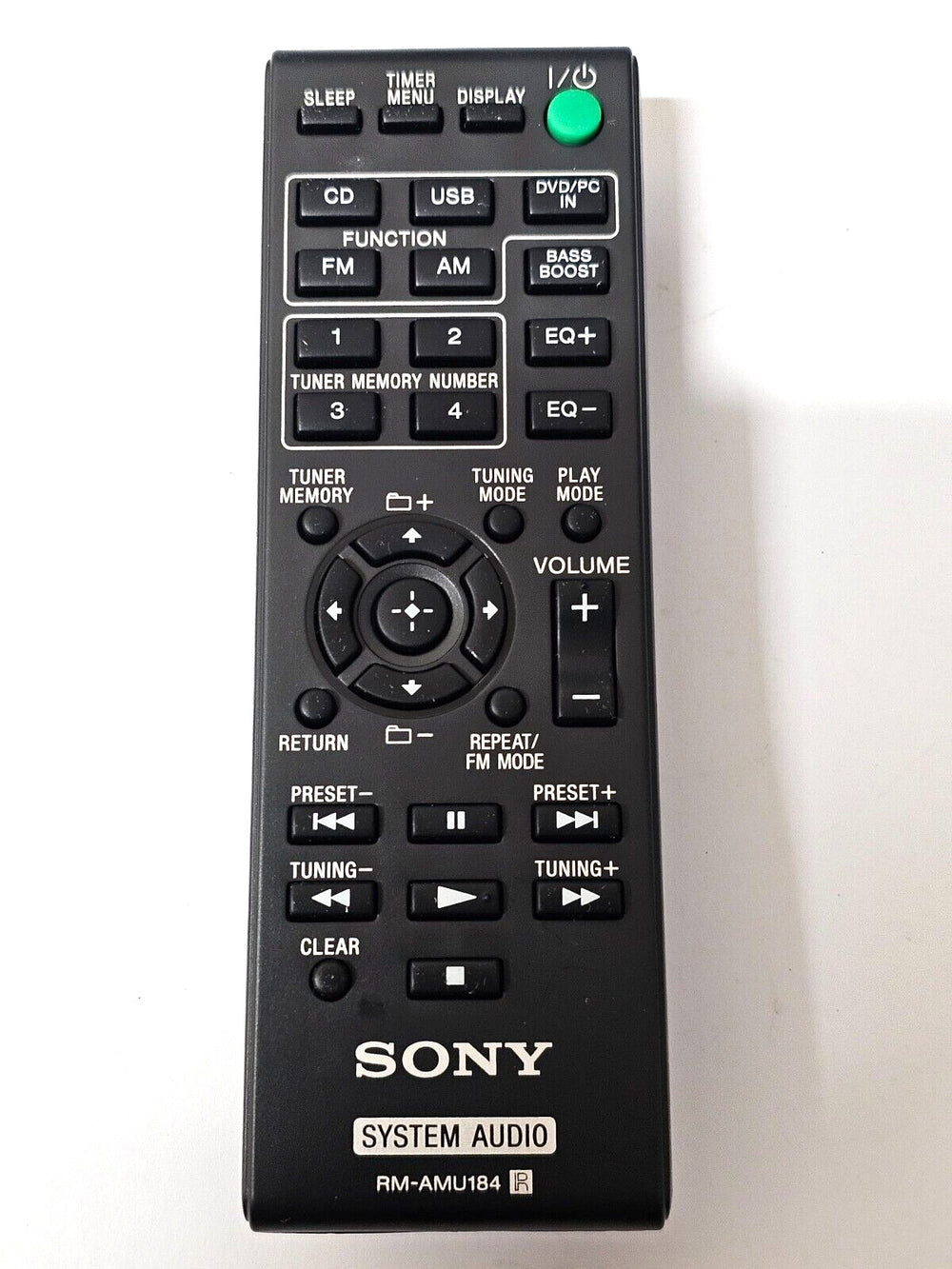 Originele Sony RM-AMU184 Afstandsbediening