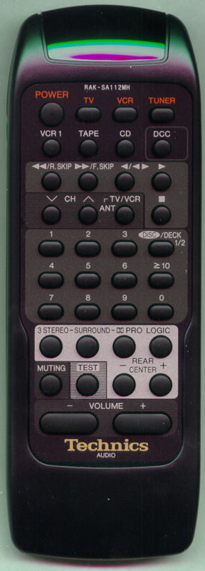 Originele Technics RAK-SA112MH Afstandsbediening