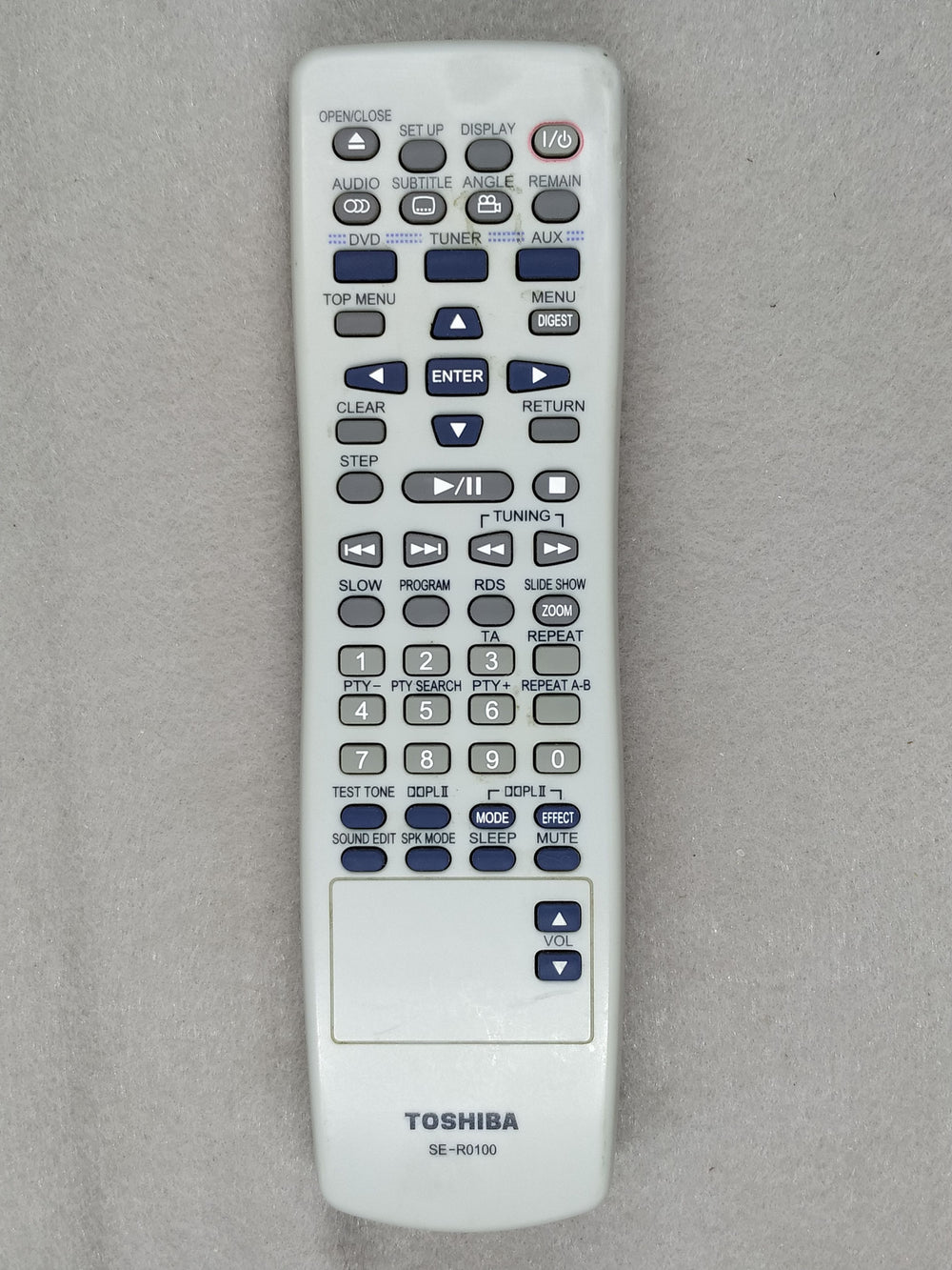 Originele Toshiba SE-R0100 Afstandsbediening