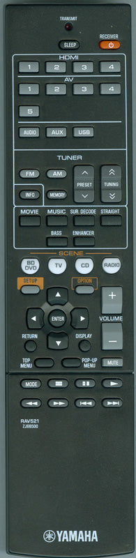 Originele Yamaha RAV521 Afstandsbediening