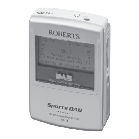 Roberts Sports DAB RD-14 radio