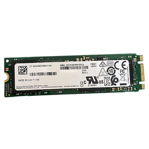 Samsung PM881 MZ-NLH1280 128GB SATA M.2 SSD