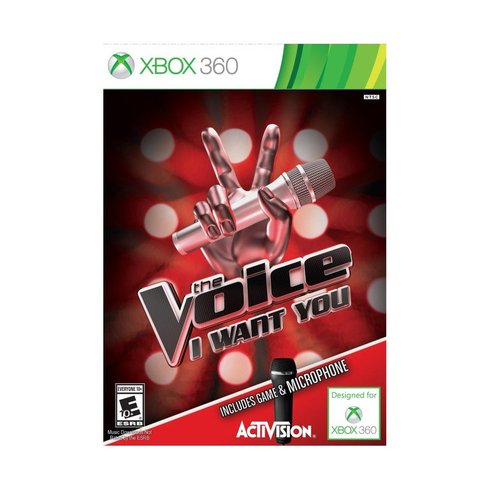 The Voice I Want You Xbox 360