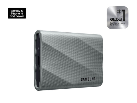 T9 MU-PK4T0G 4TB USB-C 3.2 Gen 2x2 Portable SSD - Grey