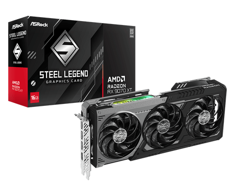 AMD Radeon RX 9070 XT Steel Legend Dark 16GB