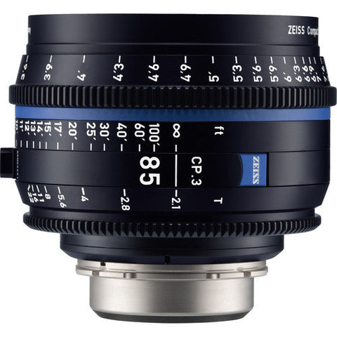 Zeiss CP.3 85mm T2.1 Compact Prime Cine Lens (EF-Mount)