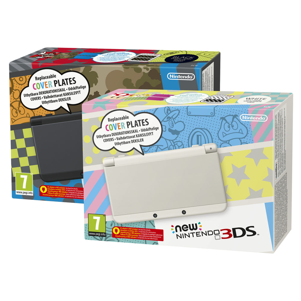 New 3DS (Zwart/Wit) - In doos