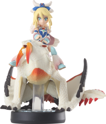 Barioth and Ayuria - Amiibo Monster Hunter Stories series
