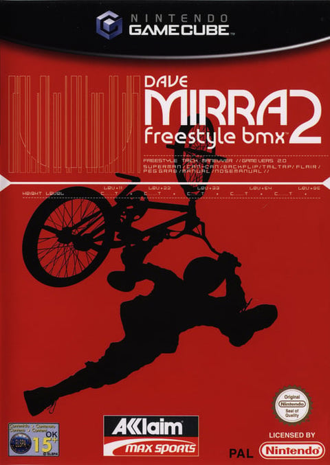 Dave Mirra Freestyle BMX 2