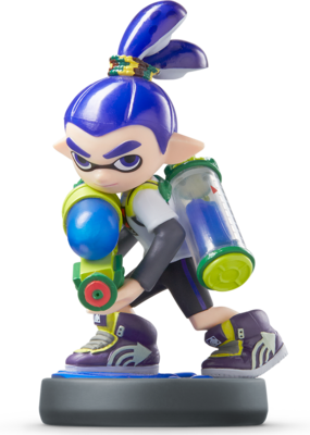 Inkling Boy - Amiibo Splatoon series