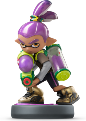 Inkling Boy (Purple) - Amiibo Splatoon series