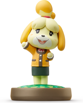Isabelle - Winter Outfit - Amiibo Animal Crossing series