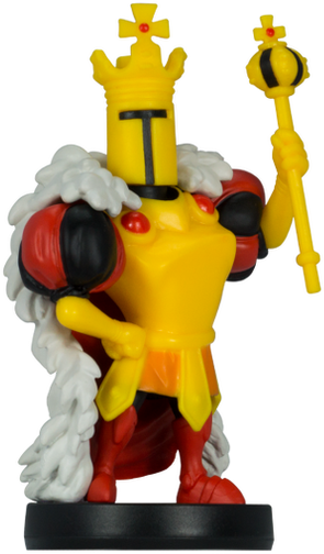 King Knight - Amiibo Shovel Knight series