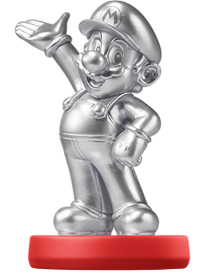 Mario - Silver Edition - Amiibo Super Mario series
