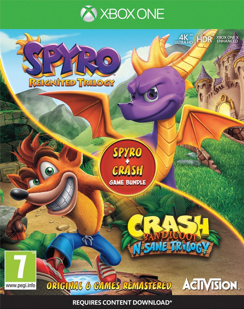 Spyro Reignited Trilogy & Crash Bandicoot N Sane Trilogy
