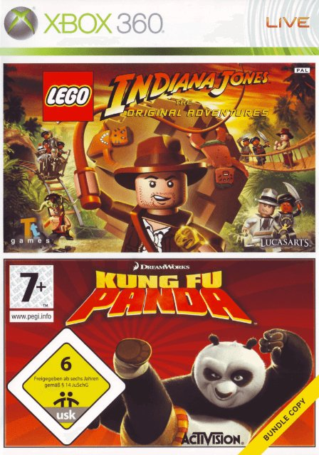 LEGO Indiana Jones: The Original Adventures & Kung Fu Panda Bundle