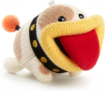 Poochy - Amiibo Yoshi's Woolly World series