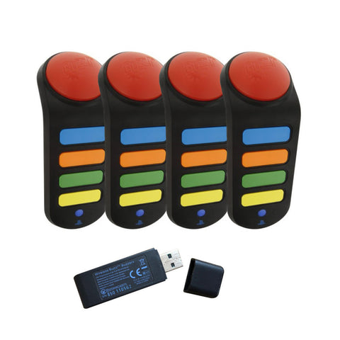 Buzzers Draadloos voor Playstation 3 (Incl. receiver)