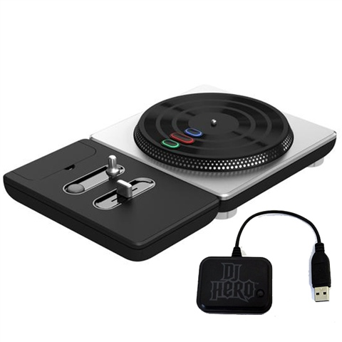 DJ Hero Draaitafel / Turntable voor Playstation 3 (Incl. dongle)