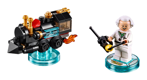 71230 Fun Pack (Doc Brown + Travelling Time Train)
