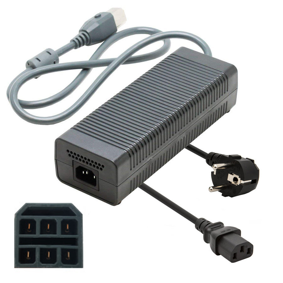 Xbox 360 Arcade/Premium/Elite Voeding - 8 Pins Adapter / Stroomkabel