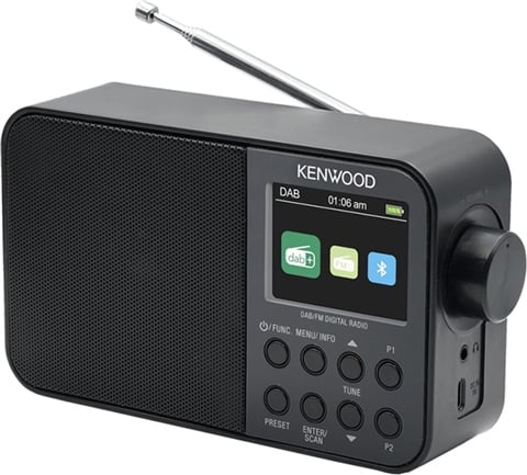 CR-M30DAB-R Bluetooth Portable DAB+ Radio-Black